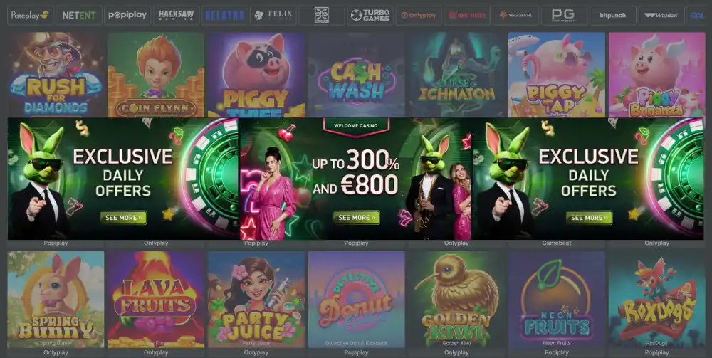 Glxwin (Galaxy Bet) casino and bookmaker bonuses